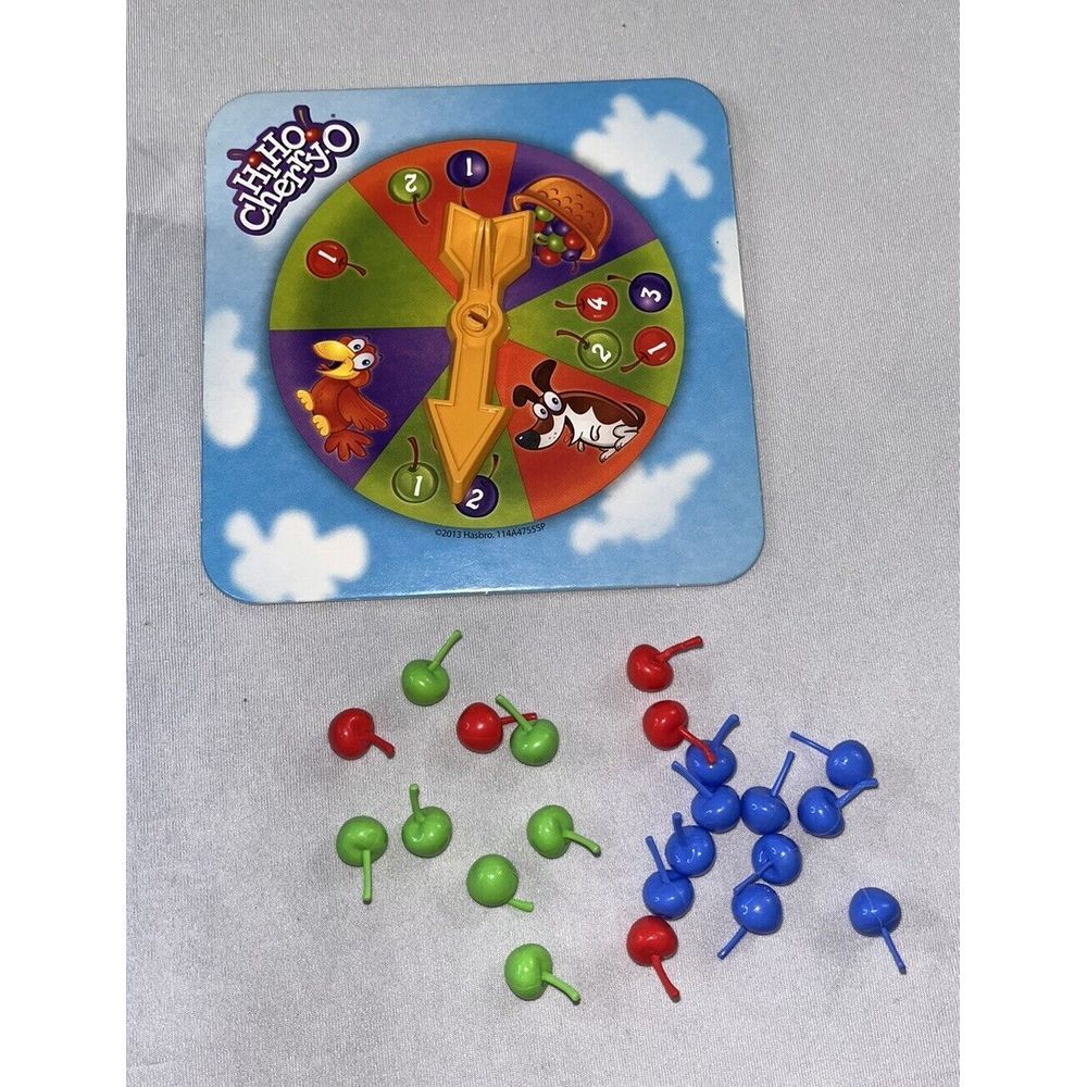 Hasbro -Hi‎ Ho Cherry-O - Ages 3+ Parts Not Full Game Board Game Pieces - Picture 7 of 8